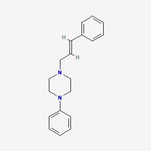 1-phenyl-4-(3-phenyl-2-propen-1-yl)piperazine