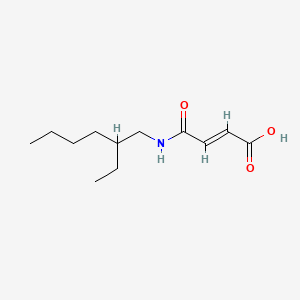 molecular formula C12H21NO3 B5351970 4-((2-Ethylhexyl)amino)-4-oxoisocrotonic acid CAS No. 6975-33-3