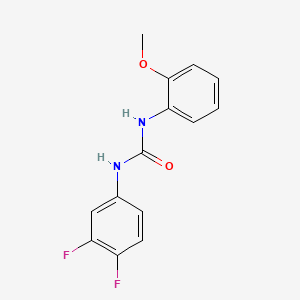 N-(3,4-difluorophenyl)-N'-(2-methoxyphenyl)urea