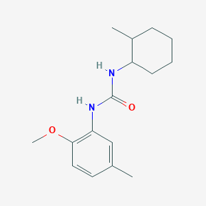 molecular formula C16H24N2O2 B5353164 1-(2-Methoxy-5-methylphenyl)-3-(2-methylcyclohexyl)urea 