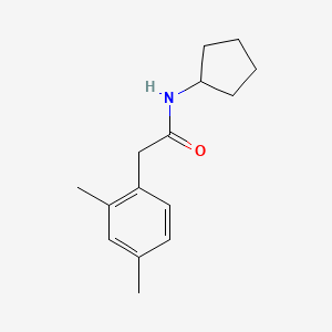 N-cyclopentyl-2-(2,4-dimethylphenyl)acetamide