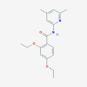 N-(4,6-dimethylpyridin-2-yl)-2,4-diethoxybenzamide