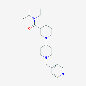 N-ethyl-N-isopropyl-1'-(pyridin-4-ylmethyl)-1,4'-bipiperidine-3-carboxamide