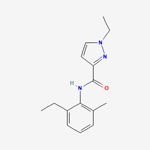 1-ethyl-N-(2-ethyl-6-methylphenyl)-1H-pyrazole-3-carboxamide