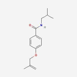 N-isobutyl-4-[(2-methyl-2-propen-1-yl)oxy]benzamide