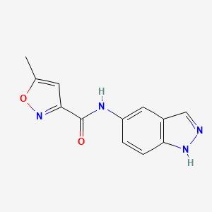 N-(1H-indazol-5-yl)-5-methyl-1,2-oxazole-3-carboxamide