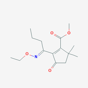 methyl 2-(N-ethoxybutanimidoyl)-5,5-dimethyl-3-oxo-1-cyclopentene-1-carboxylate