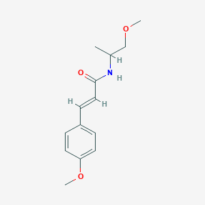 (E)-N-(2-METHOXY-1-METHYLETHYL)-3-(4-METHOXYPHENYL)-2-PROPENAMIDE