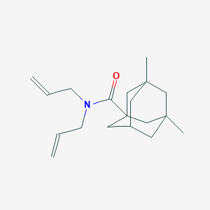 3,5-dimethyl-N,N-di(prop-2-en-1-yl)tricyclo[3.3.1.1~3,7~]decane-1-carboxamide