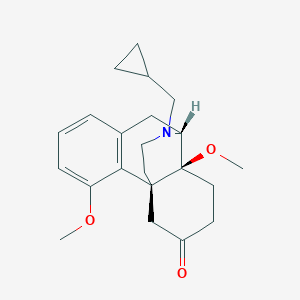 molecular formula C22H29NO3.HCl B053547 Cyprodime CAS No. 118111-54-9