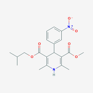 molecular formula C20H24N2O6 B053548 间-尼索地平 CAS No. 113578-26-0