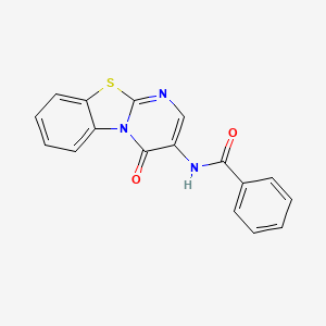 N-(4-oxo-4H-pyrimido[2,1-b][1,3]benzothiazol-3-yl)benzamide