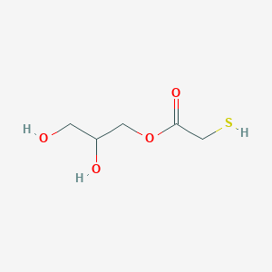molecular formula C5H10O4S B053553 单硫酸甘油酯 CAS No. 30618-84-9