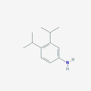 molecular formula C12H19N B053554 3,4-Di(propan-2-yl)aniline CAS No. 116233-13-7