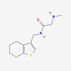 N~2~-methyl-N~1~-(4,5,6,7-tetrahydro-1-benzothien-3-ylmethyl)glycinamide