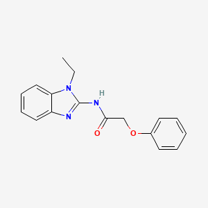 N-(1-ethyl-1H-benzimidazol-2-yl)-2-phenoxyacetamide