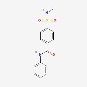 4-(methylsulfamoyl)-N-phenylbenzamide