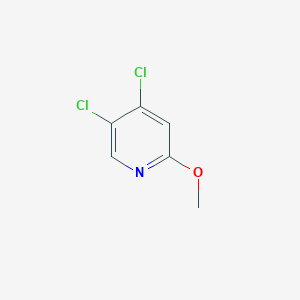 molecular formula C6H5Cl2NO B053566 4,5-Dichloro-2-methoxypyridine CAS No. 688047-08-7
