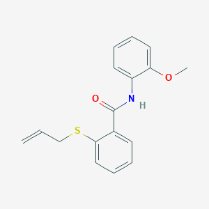 2-(allylthio)-N-(2-methoxyphenyl)benzamide