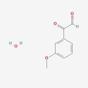 molecular formula C9H10O4 B053570 3-Methoxyphenylglyoxal hydrate CAS No. 118888-62-3