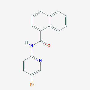 N-(5-bromopyridin-2-yl)naphthalene-1-carboxamide