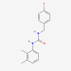 N-(2,3-dimethylphenyl)-N'-(4-fluorobenzyl)urea