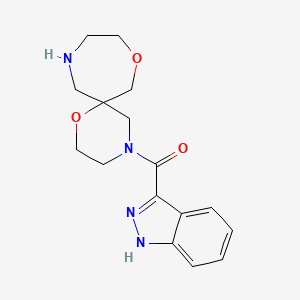 4-(1H-indazol-3-ylcarbonyl)-1,8-dioxa-4,11-diazaspiro[5.6]dodecane