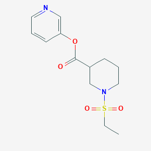 3-pyridinyl 1-(ethylsulfonyl)-3-piperidinecarboxylate