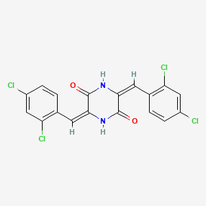 3,6-bis(2,4-dichlorobenzylidene)-2,5-piperazinedione