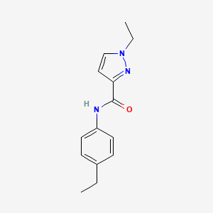 1-ethyl-N-(4-ethylphenyl)-1H-pyrazole-3-carboxamide