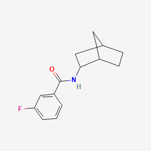 N-bicyclo[2.2.1]hept-2-yl-3-fluorobenzamide