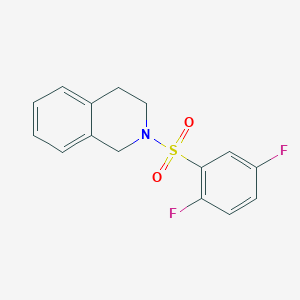 2,5-DIFLUOROPHENYL [3,4-DIHYDRO-2(1H)-ISOQUINOLINYL] SULFONE