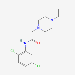 N-(2,5-dichlorophenyl)-2-(4-ethylpiperazin-1-yl)acetamide