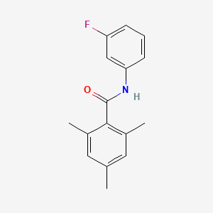 N-(3-fluorophenyl)-2,4,6-trimethylbenzamide