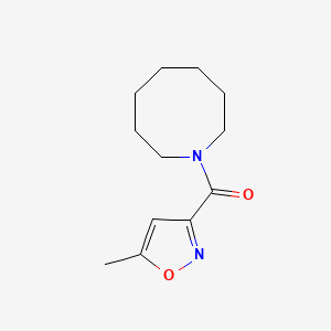 1-[(5-methyl-3-isoxazolyl)carbonyl]azocane