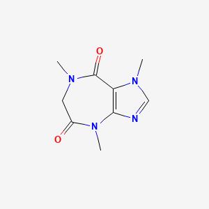 1,4,7-trimethyl-1,4,6,7-tetrahydroimidazo[4,5-e][1,4]diazepine-5,8-dione