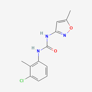 1-(3-Chloro-2-methylphenyl)-3-(5-methyl-1,2-oxazol-3-yl)urea