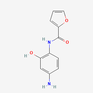 N-(4-amino-2-hydroxyphenyl)furan-2-carboxamide