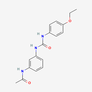 N-(3-{[(4-ethoxyphenyl)carbamoyl]amino}phenyl)acetamide