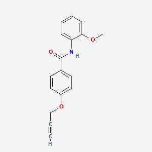 N-(2-methoxyphenyl)-4-(2-propyn-1-yloxy)benzamide