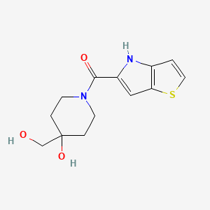 4-(hydroxymethyl)-1-(4H-thieno[3,2-b]pyrrol-5-ylcarbonyl)piperidin-4-ol