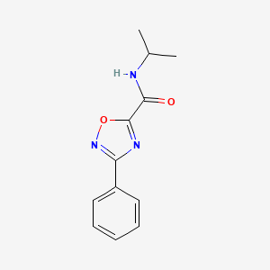 N-isopropyl-3-phenyl-1,2,4-oxadiazole-5-carboxamide