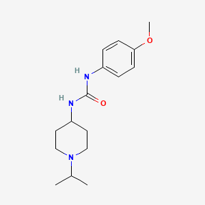 N-(1-ISOPROPYL-4-PIPERIDYL)-N'-(4-METHOXYPHENYL)UREA