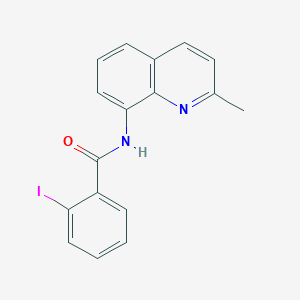 2-iodo-N-(2-methylquinolin-8-yl)benzamide