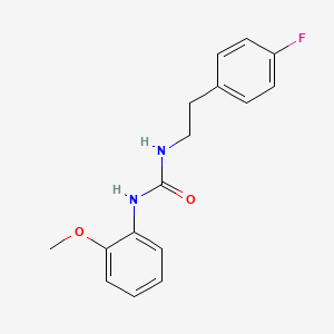 1-[2-(4-Fluorophenyl)ethyl]-3-(2-methoxyphenyl)urea