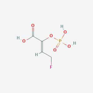 (Z)-4-fluoro-2-phosphonooxybut-2-enoic acid