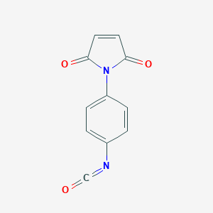 molecular formula C11H6N2O3 B053655 4-(Maleinimido)phenyl isocyanate CAS No. 123457-83-0