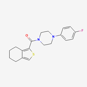 1-(4-fluorophenyl)-4-(4,5,6,7-tetrahydro-2-benzothien-1-ylcarbonyl)piperazine