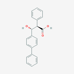 (2R,3R)-3-hydroxy-2-phenyl-3-(4-phenylphenyl)propanoic acid