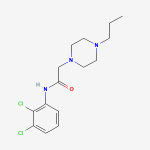 N-(2,3-dichlorophenyl)-2-(4-propylpiperazin-1-yl)acetamide